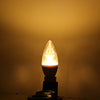 Lightme 4Pcs 5W 110-240V 420Lm C37 E14 6000K LED Bulbs