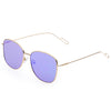 Fashion Vintage Style Square Frame Colored Coating Metal Unisex Eyeglasses UV400