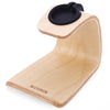 Wooden Watch Display Holder Charging Stand Bracket Docking Station for Wristwatch and Mobile Phone