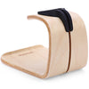 Wooden Watch Display Holder Charging Stand Bracket Docking Station for Wristwatch and Mobile Phone