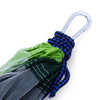 Single Person Portable Parachute Fabric Mosquito Net Hammock for Indoor Outdoor Use