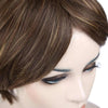 Spiffy Side Bang Mixed Color Elegant Short Wave Heat Resistant Fiber Capless Women's Wig