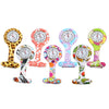 Nurse Special Pattern Silicone Quartz Watch Stainless Steel Case Brooch Fob Pocket Design
