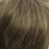 Charming Real Human Hair Layered Natural Wavy Inclined Bang Fashion Capless Wig For Women