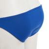 Sexy Color Block Wire Free Push Up Triangle Low Waist Two Separate SBR CR Bikini Set Swimwear for Women