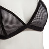 Sexy Color Block Wire Free Push Up Triangle Low Waist Two Separate SBR CR Bikini Set Swimwear for Women