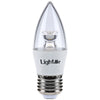 Lightme 4Pcs 5W 110-240V 420Lm C37 E27 6000K LED Bulbs