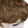 Stylish Towheaded Side Bang Noble Charming Short Curly Human Hair Women's Capless Wig