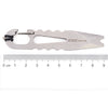 Outdoor EDC Portable Pocket Multi Tool Keyring Bottle Opener Wrench Screwdriver