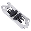 Outdoor Cycling Multifunctional Wrench EDC Gear with Four Screwdriver Head CNC Stainless Steel