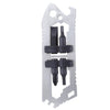 Outdoor Cycling Multifunctional Wrench EDC Gear with Four Screwdriver Head CNC Stainless Steel