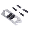 Outdoor Cycling Multifunctional Wrench EDC Gear with Four Screwdriver Head CNC Stainless Steel