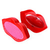 Portable Lip Type Hair Comb Mirror Healthy Care Styling Streamline Massager Brush