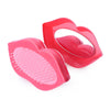Portable Lip Type Hair Comb Mirror Healthy Care Styling Streamline Massager Brush
