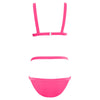 Sexy Bikini Grenadine Hollow Out Design Two Pieces Swimming Suits for Lady
