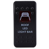 5pin Laser Roof Led Light Bar Rocker Toggle Switch 12V 24V ON-OFF LED Lamp