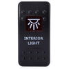 5pin Laser Roof Led Light Bar Rocker Toggle Switch 12V 24V ON-OFF LED Lamp