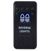 5pin Laser Roof Led Light Bar Rocker Toggle Switch 12V 24V ON-OFF LED Lamp