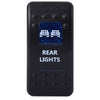 5pin Laser Roof Led Light Bar Rocker Toggle Switch 12V 24V ON-OFF LED Lamp