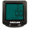 Sodlon SD - 571 Versatile 30 Functions LCD Backlight Bike Computer Water Resistant Cycling Odometer Speedometer