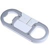 Bottle Opener Key Ring Data Line Charging Sync Cable 8 Pin USB 2.0 for iPhone 5S / 6 / 6S