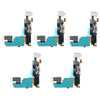 5Pcs Headphone Audio Charging Data USB Port Flex Cable Repair Parts for iPhone 6 Plus