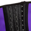 Simple Color Block Patchwork Slim Waist Rubber Corset for Women