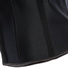 Simple Color Block Patchwork Slim Waist Rubber Corset for Women