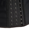 Simple Color Block Patchwork Slim Waist Rubber Corset for Women