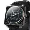 Multifuctional Survival Paracord Bracelet Watch with Compass Flint Fire Starter Scraper Whistle Gear