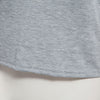 Brief Plunging Neck Three Quarter Sleeve Zipper Solid Color T-shirt for Women