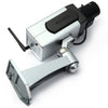 Battery Powered Practical Economic Dummy CCTV Security Camera with Activation Light