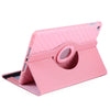 360 Degrees Rotating Stand PU Leather TPU Back Cover Protective Flip Folio Detachable Soft Rubber Case for iPad Mini 4