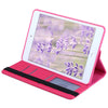 360 Degrees Rotating Stand PU Leather TPU Back Cover Protective Flip Folio Detachable Soft Rubber Case for iPad Mini 4
