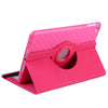 360 Degrees Rotating Stand PU Leather TPU Back Cover Protective Flip Folio Detachable Soft Rubber Case for iPad Mini 4