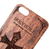 Retro Embossment Carving Design Wood Back Case Cover for iPhone 6 Plus / 6S Plus