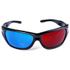 Wonderful Sunglasses-Shaped Red + Blue Lens Anaglyph Circularly 3 Dimensional 3D Glasses for 3D Games 3D DVD Movies