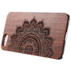 Embossed Wood Frame Style Back Cover Case for iPhone 6 Plus / 6S Plus