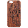 Skeleton Wood Frame Back Cover Case for iPhone 6 Plus / 6S Plus