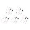 5 Sets Metal Parts Holder Bracket Shield Plate Home Logic Kit Replacements for iPhone 6