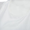 Sexy Round Collar Back Button Asymmetric Irregular Pure Color Crop Top Loose Vest for Women