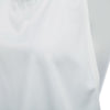 Sexy Round Collar Back Button Asymmetric Irregular Pure Color Crop Top Loose Vest for Women
