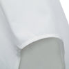 Sexy Round Collar Back Button Asymmetric Irregular Pure Color Crop Top Loose Vest for Women