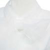 Sweet Fold Mandarin Collar Sleeveless Bowtie Back Button Solid Color Organza T-shirt for Women