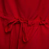 Sexy Halter Lace-up Off-the-shoulder Backless Drawstring Elastic Waist Solid Color Romper for Women