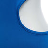 Sexy Round Collar Sleeveless Backless Patchwork Hollow Out Solid Color Knee-length Bodycon Dress for Women