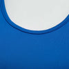 Sexy Round Collar Sleeveless Backless Patchwork Hollow Out Solid Color Knee-length Bodycon Dress for Women