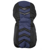 T22552BL 9pcs Car Seat Cover Set Water-resistant Anti-Dust Sandwich Fabrics Auto Cushion Protector