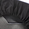 T22552BL 9pcs Car Seat Cover Set Water-resistant Anti-Dust Sandwich Fabrics Auto Cushion Protector