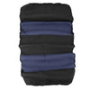 T22552BL 9pcs Car Seat Cover Set Water-resistant Anti-Dust Sandwich Fabrics Auto Cushion Protector